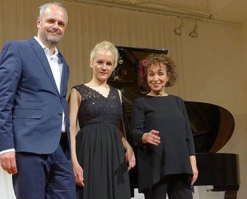 Robert Jungwirth, Aleksandra Mikulska und Yaara Tal Foto: Ralf Dombrowski
